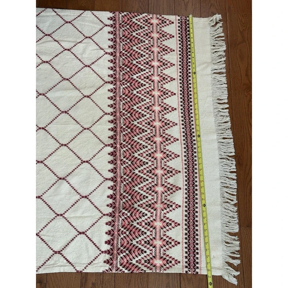Handwoven Scandinavian Inspired Wall Hanging/Throw Signed Textile‎ 40x60 BOHO